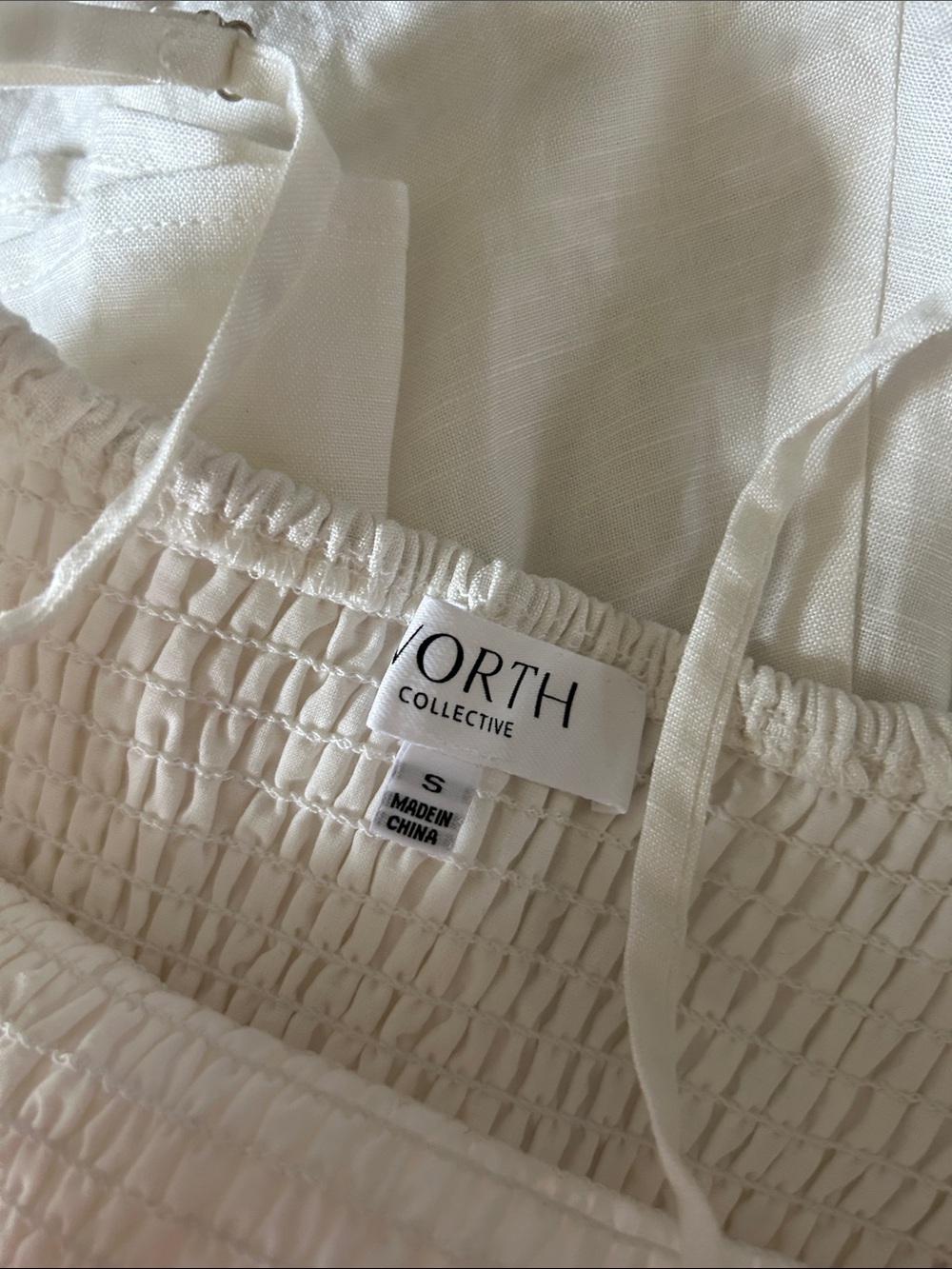 NWT! Worth collective linen blend dress - Picture 3 of 4